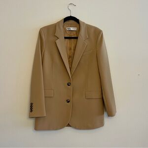 Zara Tan, Structured Blazer in Size Small